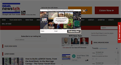 Desktop Screenshot of israelnewstalkradio.com